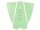Surfganic Premium Eco Surfboard Foot Grip Tail Traction Pad mint green three-piece